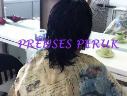 Prenses Peruk - 200 Adet Gerçek Saç Keratin Kaynak Uygulamasi