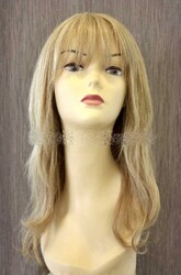 Prenses Peruk - Gerçek Saç Peruk Düz Uzun Sarı