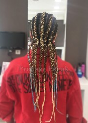Kendi Saçına Renkli Afro Kaynak Uygulaması - Thumbnail