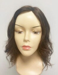 Prenses Peruk - Orta Kumral Gerçek Saç Peruk Modelleri ve Fiyatları