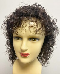 Prenses Peruk - Permalı Doğal Renk Gerçek Saç Peruk Modeli