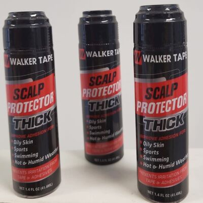 Walker Tape Scalp Protector Protez Saç Uygulaması Için Cilt Koruyucu 1.4 Fl Oz (41.4ML)