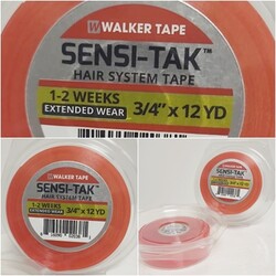 Walker Tape Sensi Tak Hair System Tape Protez Saç Bandı Rulo 12 Yds - Thumbnail
