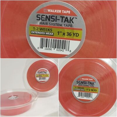 Walker Tape Sensi Tak Roll Tape Protez Saç Bandı 36 Yds